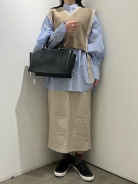 harunaさん(レディース・159cm)の冬コーディネート