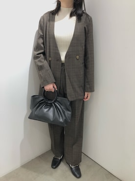 harunaさん（レディース・159cm）の秋コーディネート