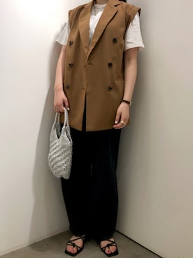 harunaさん（レディース・159cm）の夏コーディネート