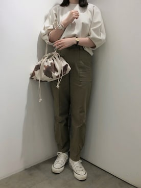 harunaさん（レディース・159cm）の秋コーディネート