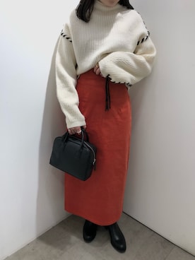 harunaさん（レディース・159cm）の秋コーディネート