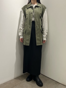 harunaさん（レディース・159cm）の秋コーディネート