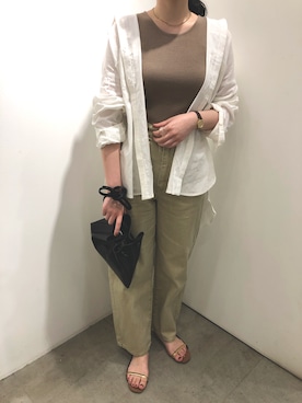 「アーバンリサーチ(URBAN RESEARCH)」｜harunaさん（レディース・159cm）の夏コーディネート