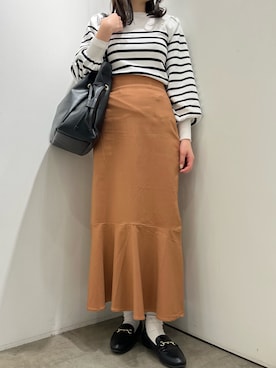 harunaさん(レディース・159cm)の冬コーディネート