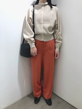 harunaさん（レディース・159cm）の秋コーディネート