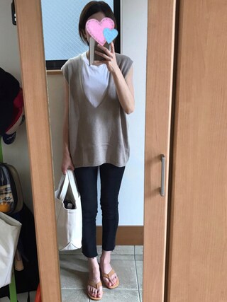 plage（プラージュ）の「Italian Yarn ベスト◇（ベスト）」 - WEAR