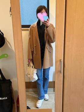 「FRAMeWORK（フレームワーク）のアイテム」を使った、sea0818さん（レディース・169cm）の冬コーディネート