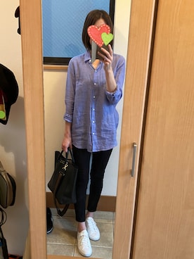 「theory（セオリー）のアイテム（パンツ）」を使った、sea0818さん（レディース・168cm）の秋コーディネート