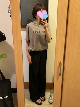 「アイテム（スラックス）」を使った、sea0818さん（レディース・169cm）の夏コーディネート