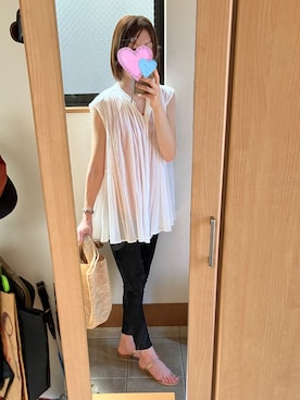 「theory（セオリー）のアイテム（パンツ）」を使った、sea0818さん（レディース・168cm）の夏コーディネート