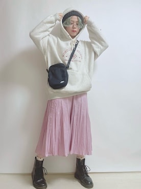 「WV PROJECT（ダブリューブイプロジェクト）のアイテム」を使った、☆★gizmo★☆さん（レディース・159cm）の春コーディネート