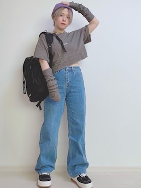 「poseganch（ポーズガンツ）のアイテム」を使った、☆★gizmo★☆さん（レディース・159cm）の秋コーディネート