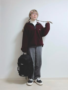 「WOOLRICH（ウールリッチ）のアイテム」を使った、☆★gizmo★☆さん（レディース・159cm）の冬コーディネート