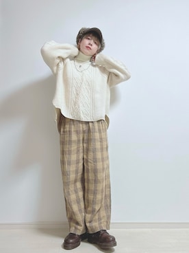 「Lilou（リル）のアイテム」を使った、☆★gizmo★☆さん（レディース・159cm）の冬コーディネート