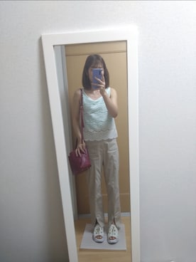 「Lucida（ルシーダ）のアイテム」を使った、stm11yzさん（レディース・161cm）の夏コーディネート