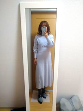 「RANDA（ランダ）のアイテム（ワンピース）」を使った、stm11yzさん（レディース・161cm）の春コーディネート