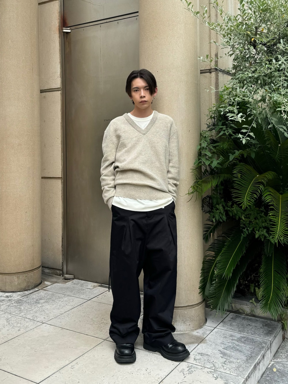 LOEWE ロエベ ベージュ チノパン ウエストベルト付き LOEWE ロエベ ベージュ チノパン ウエストベルト付き