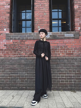 「アイテム（ハンチング/ベレー帽）」を使った、zabethさん（レディース・160cm・20代）の夏コーディネート