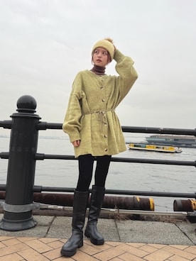 zabethさん（レディース・160cm）の冬コーディネート