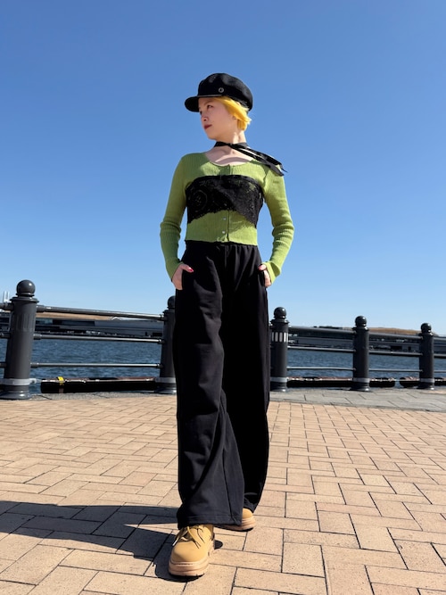Chapeau d' O Lame Silk Braid Marine Cas / シャポードオー