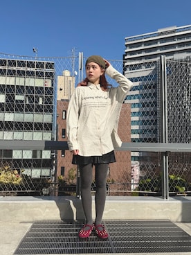 「arth（アース）のアイテム」を使った、zabethさん（レディース・160cm）の春コーディネート