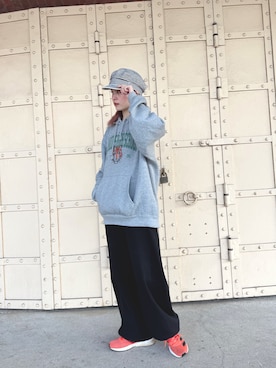 「Chapeau d' O（シャポードオー）のアイテム」を使った、zabethさん（レディース・160cm）の春コーディネート