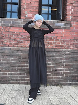 「アイテム（帽子）」を使った、zabethさん（レディース・160cm・20代）の夏コーディネート
