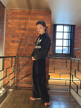 「OVERRIDE（オーバーライド）のアイテム」を使った、zabethさん（レディース・160cm）の春コーディネート