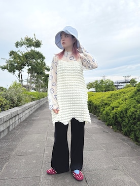 「arth（アース）のアイテム」を使った、zabethさん（レディース・160cm）の春コーディネート