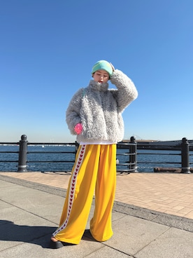 zabethさん（レディース・160cm）の冬コーディネート