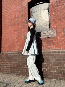 「arth（アース）のアイテム」を使った、zabethさん（レディース・160cm）の春コーディネート