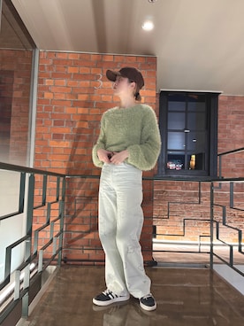 「arth（アース）のアイテム」を使った、zabethさん（レディース・160cm）の冬コーディネート