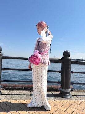 zabethさん（レディース・160cm）の春コーディネート