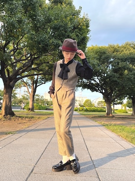 「arth」｜zabethさん（レディース・160cm）の秋コーディネート