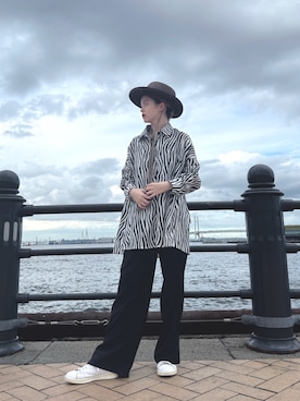 「override 」｜zabethさん（レディース・160cm）の夏コーディネート