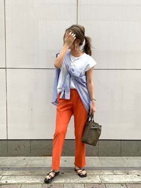 doudouaoi37さん（レディース・157cm）の夏コーディネート