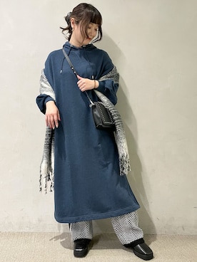 「PAGEBOY（ページボーイ）のチェーンスタッズショルダー（ショルダーバッグ）」を使った、chiakiさん（レディース・155cm）の秋コーディネート