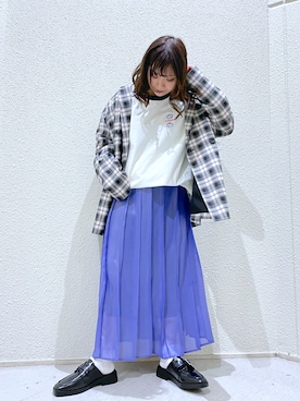 「PBLIM（ページボーイリム）のアイテム（テーラードジャケット）」を使った、chiakiさん（レディース・155cm）の冬コーディネート