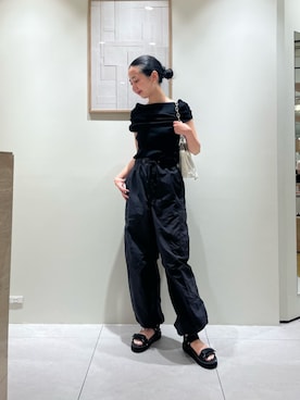 吉田　オデット エ オディール スタッフさん（レディース・156cm）の夏コーディネート