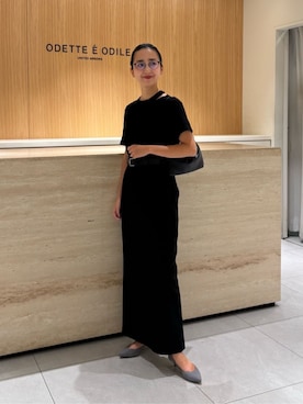 「ベーシック/トラッド」｜吉田　オデット エ オディール スタッフさん（レディース・156cm）の秋コーディネート