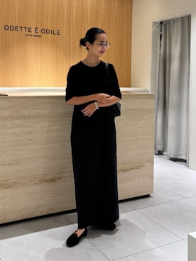 「ベーシック/トラッド」｜吉田　オデット エ オディール スタッフさん（レディース・156cm）の秋コーディネート