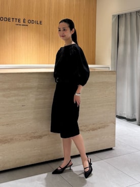 吉田 オデット エ オディール スタッフさん(レディース・156cm)の夏コーディネート