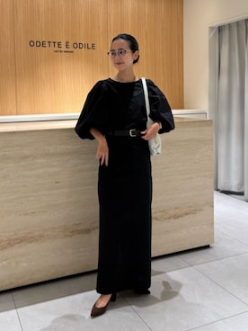 「NOTHING WRITTEN（ナッシングリトゥン）のアイテム」を使った、吉田　オデット エ オディール スタッフさん（レディース・156cm）の秋コーディネート