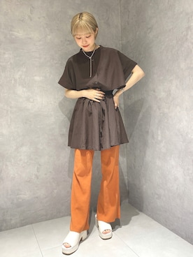 mimiさん（レディース・151cm）の夏コーディネート