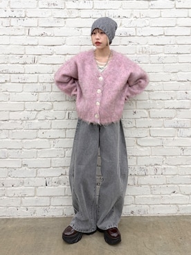 「アイテム（その他シューズ）」を使った、mimiさん（レディース・153cm）の秋コーディネート