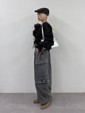 「w closet（ダブルクローゼット）のアイテム」を使った、mimiさん（レディース・153cm）の春コーディネート