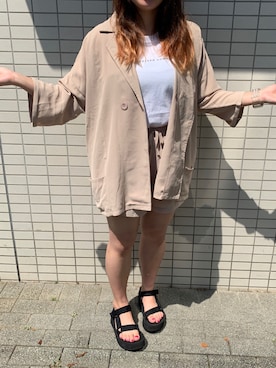 マタニティでも着れる普段着(相互100)さんのコーディネート