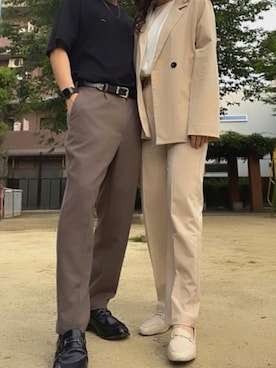 マタニティでも着れる普段着(相互100)さんのコーディネート