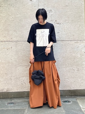 「コラボレーション」｜IKUEさん（レディース・168cm）の夏コーディネート