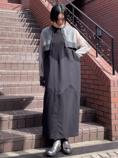 WAVE COCOON OP / ウェーブコクーンワンピース（ワンピース